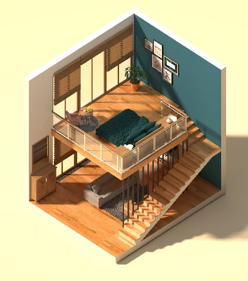 3 D visualisation 1